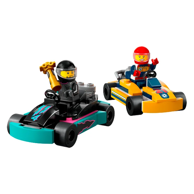 LEGO® CITY, Gokarts og racerkørere