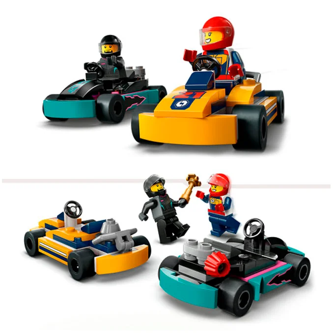 LEGO® CITY, Gokarts og racerkørere
