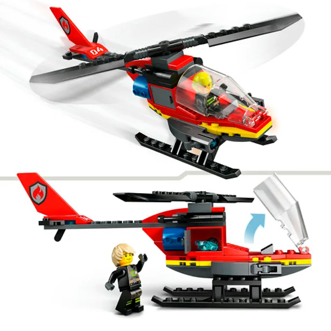 LEGO® City, Feuerwehrhubschrauber
