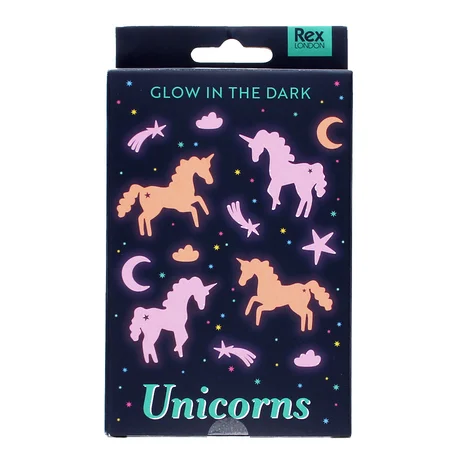 Selvlysende Wallstickers, Enhjørninger