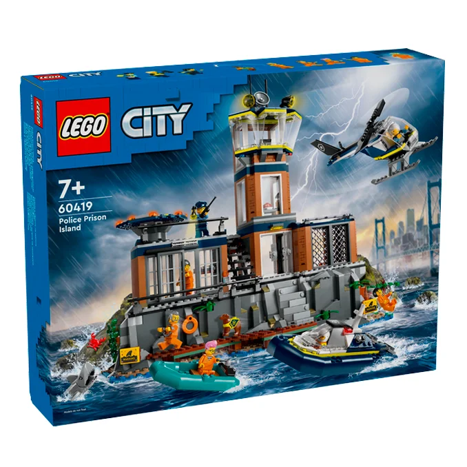 LEGO® City, Polizeistation auf der Gefängnisinsel