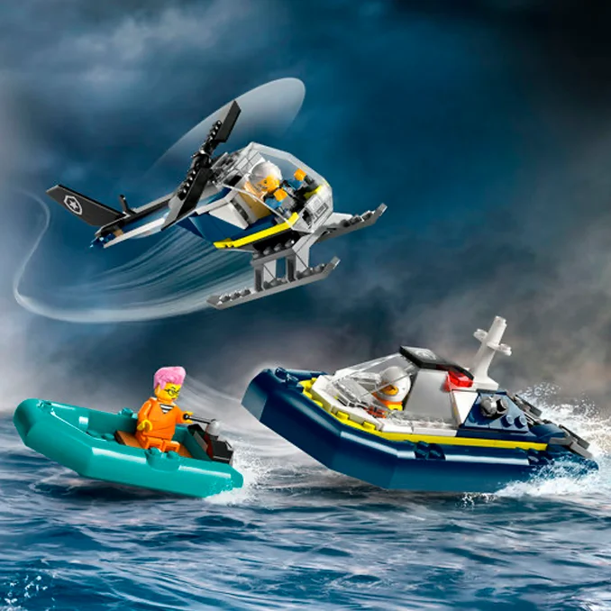 LEGO® City, Polizeistation auf der Gefängnisinsel