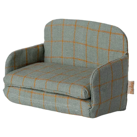 Maileg Schlafsofa, Maus - kariert