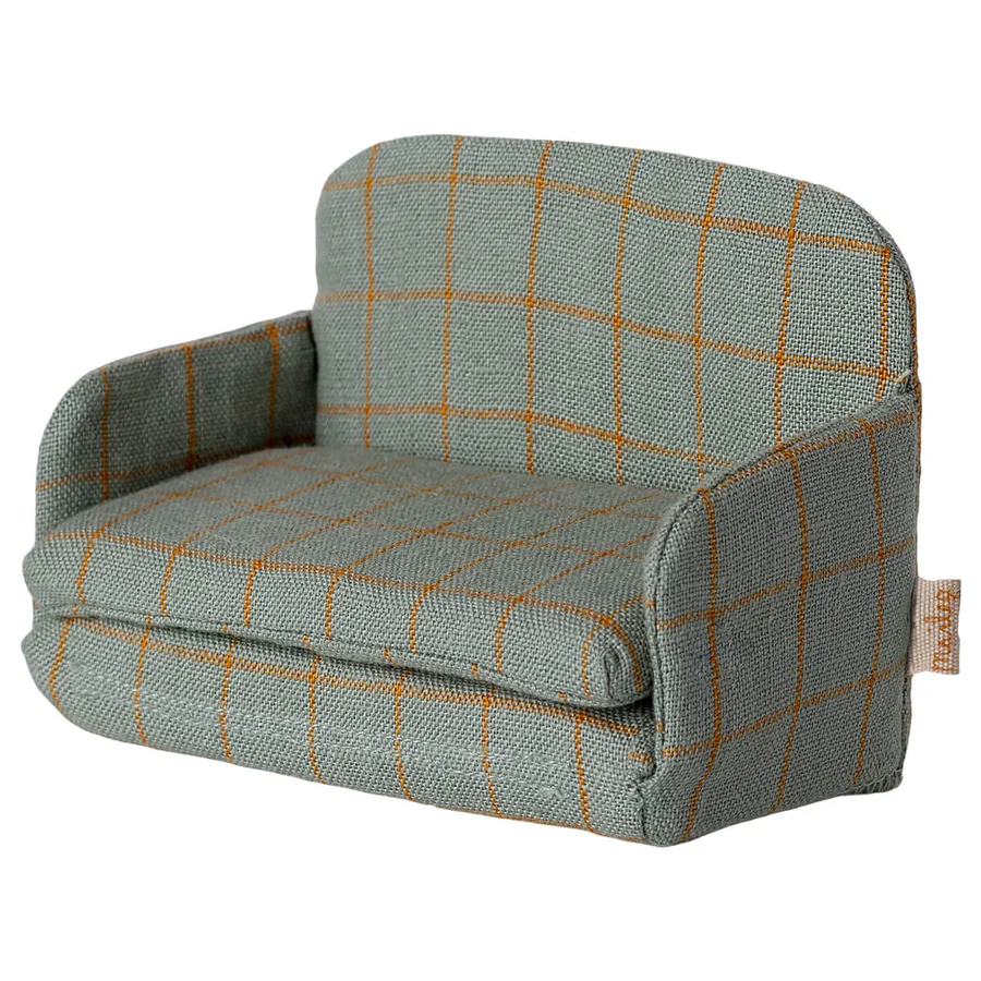 Maileg Schlafsofa, Maus - kariert