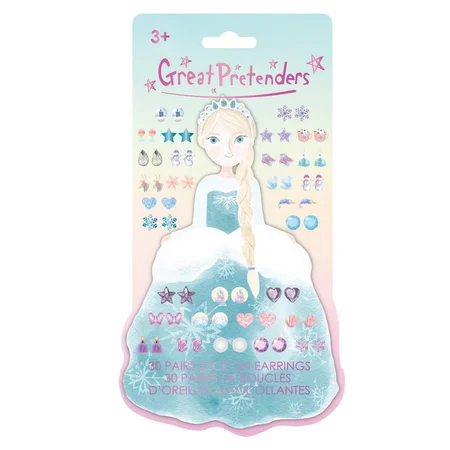Great Pretenders Stick On Øreringe, Frosty Sister