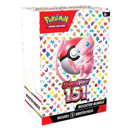 Pokémon Booster Bundle, Scarlet & Violet SV3.5 - Pokémon 151 (FORSEGLET BUNDLE)