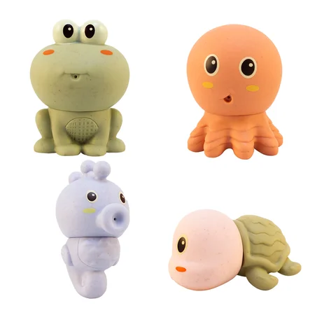 Magni 4er-Set Badetiere, bunt mix