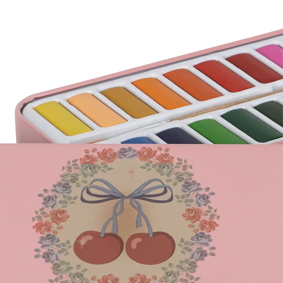 Konges Sløjd vandfarve i tin æske