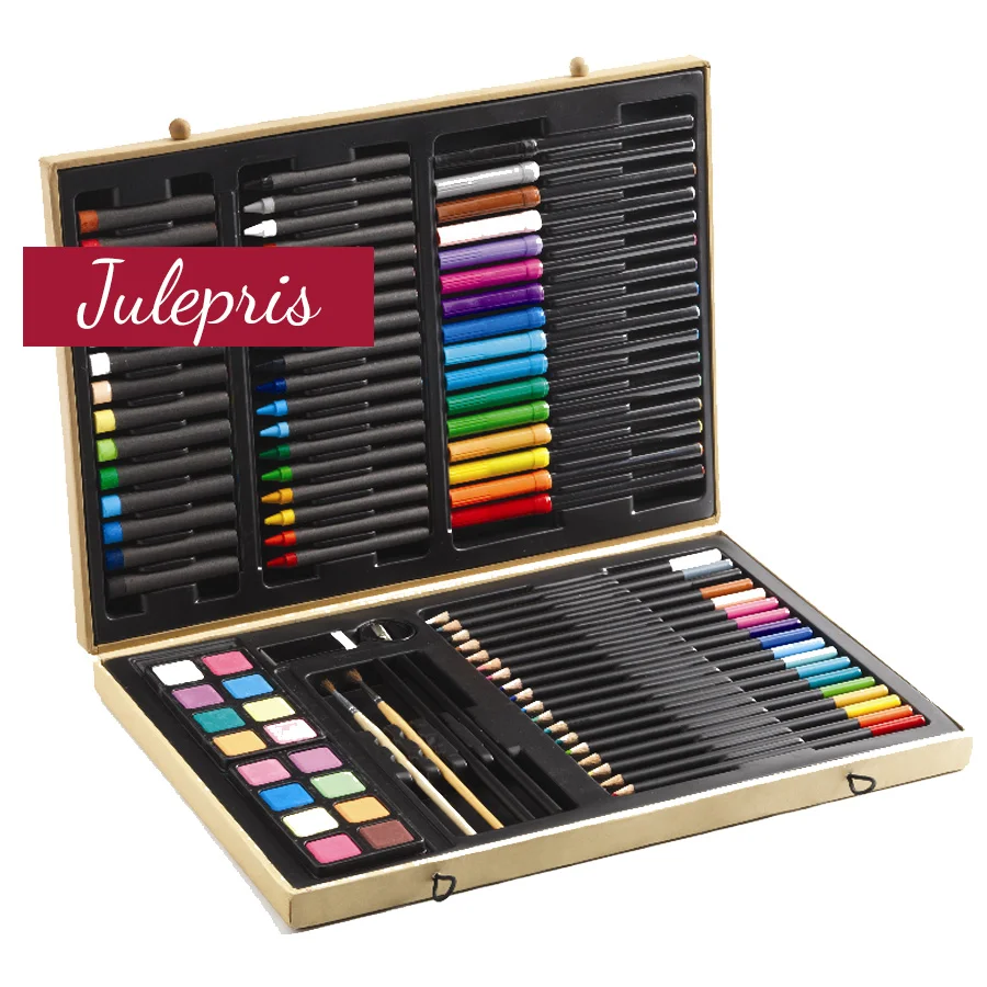 Djeco kuffert med farver