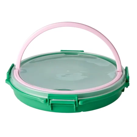 Servierform mit Deckel, grün, Rice 