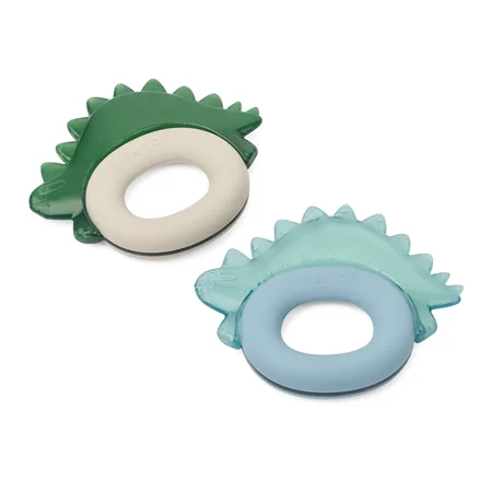 Liewood cooling dino bidering, blue fog multi mix