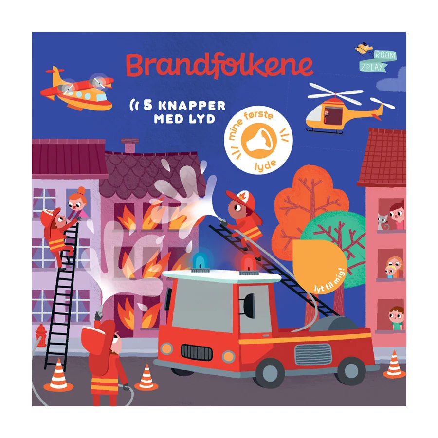 Pegebog med lyd, brandfolk