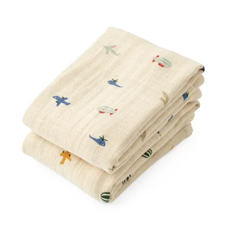 Liewood 2-pak stofbleer, aviator/ecru