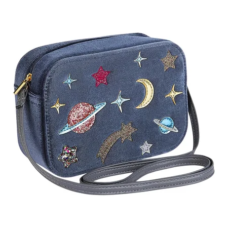 Mimi & Lula velour taske, galaxy