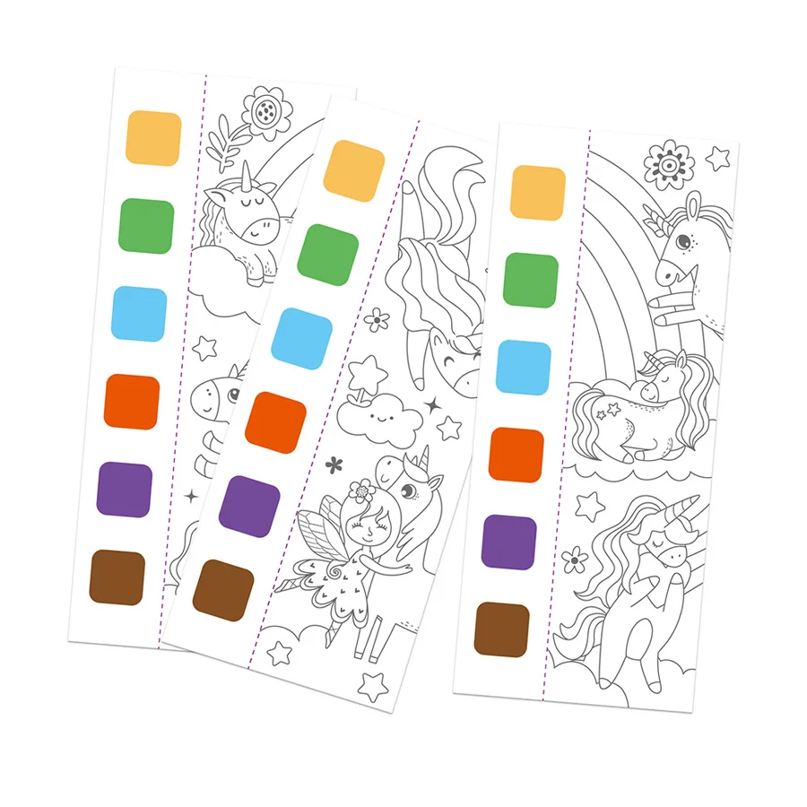 mierEdu magisk malebog, enhjørning