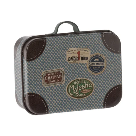 Koffer Mikro, blau, Maileg 