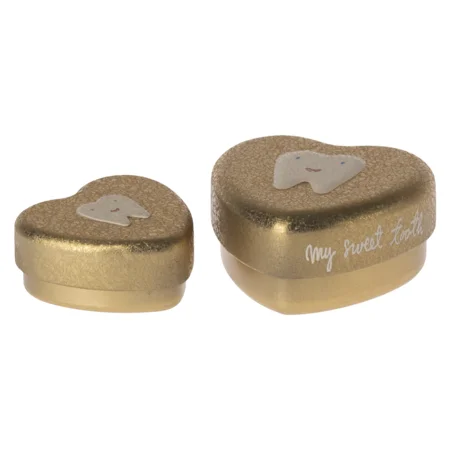 Zahndose 2 stk goldfarbig, Maileg 