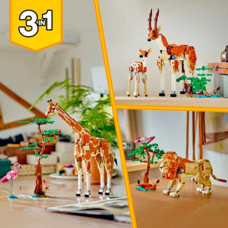 LEGO® Creator, 3in1-Set Tiersafari