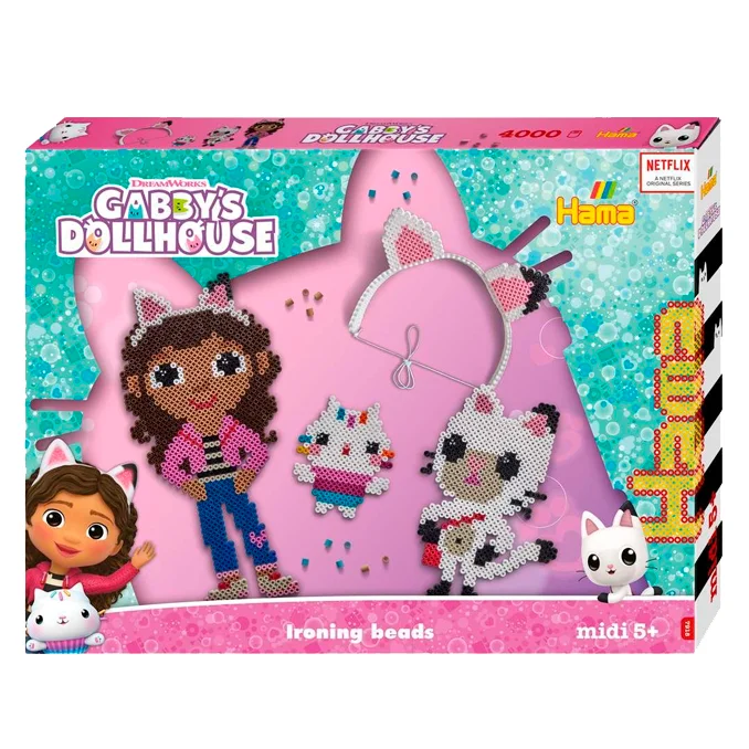 Hama midi Geschenkset Gabby's Dollhouse
