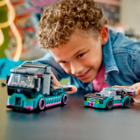 LEGO® CITY, Racerbil og biltransporter