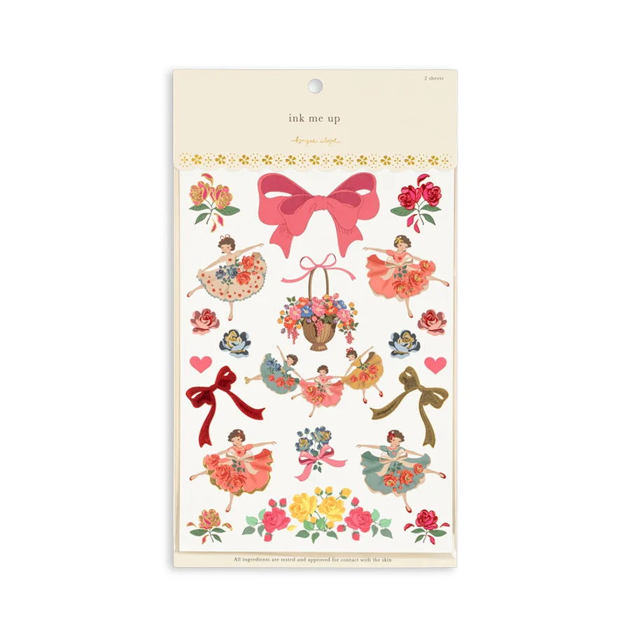 Konges Sløjd Tatoveringer, Bow Kitty Pink