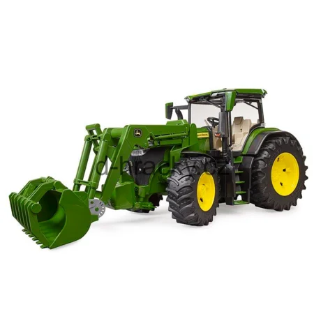 Bruder John Deere 7R 350 traktor med Frontlæsser