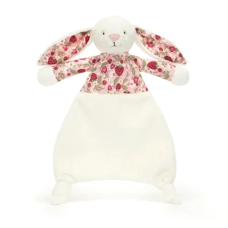Jellycat Bashful Kanin, Mimi Jordbær Putteklud