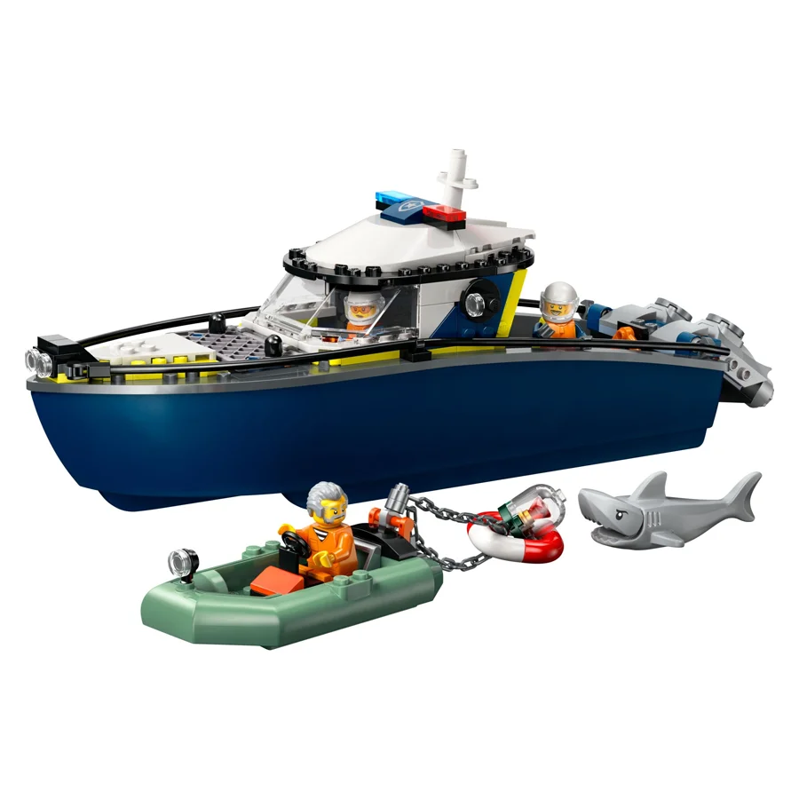 LEGO® City, Politibåd På Forbryderjagt