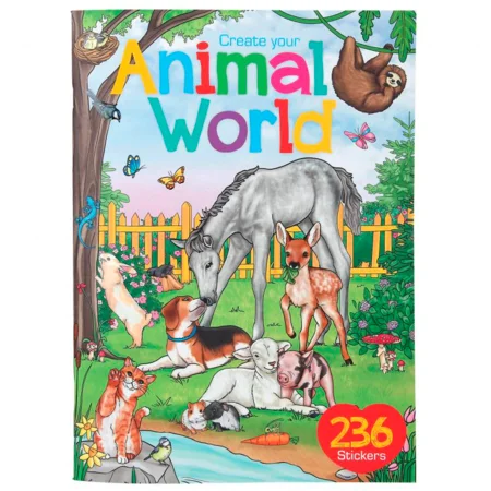 Create Your Animal World Aktivitetsbog