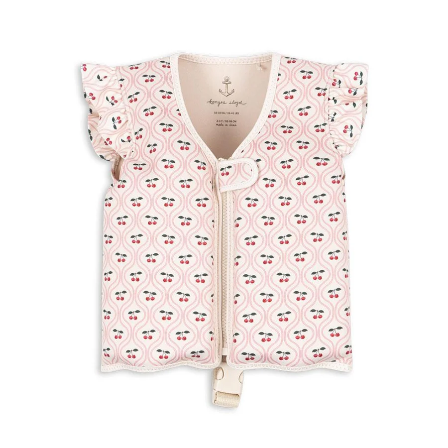 Konges Sløjd Avery Svømmevest, Cherry Pink Motif