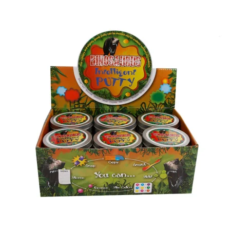 Dinosaur putty I dåse, asst.