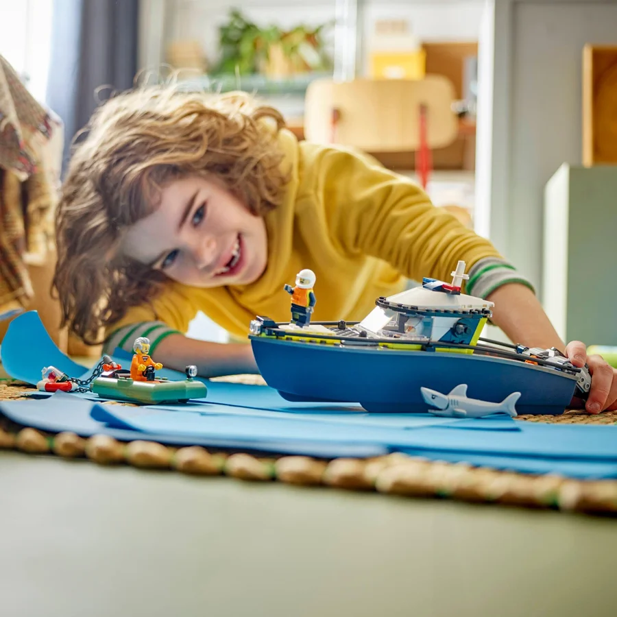 LEGO® City, Politibåd På Forbryderjagt