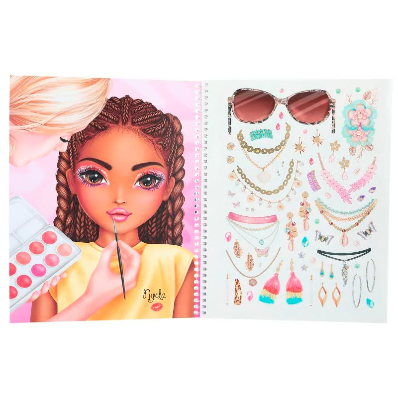 TOPModel make-up designbog