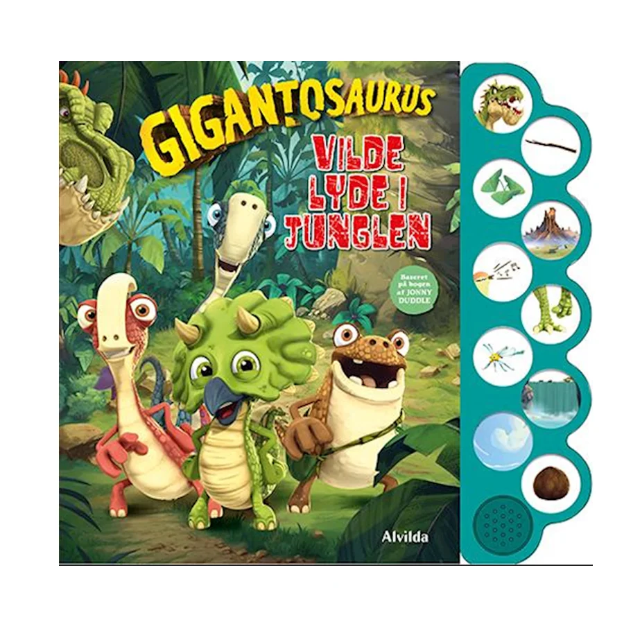 Gigantosaurus - Vilde lyde i junglen