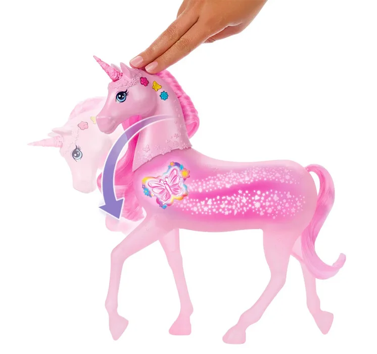 Barbie Lights & Sound Enhjørning