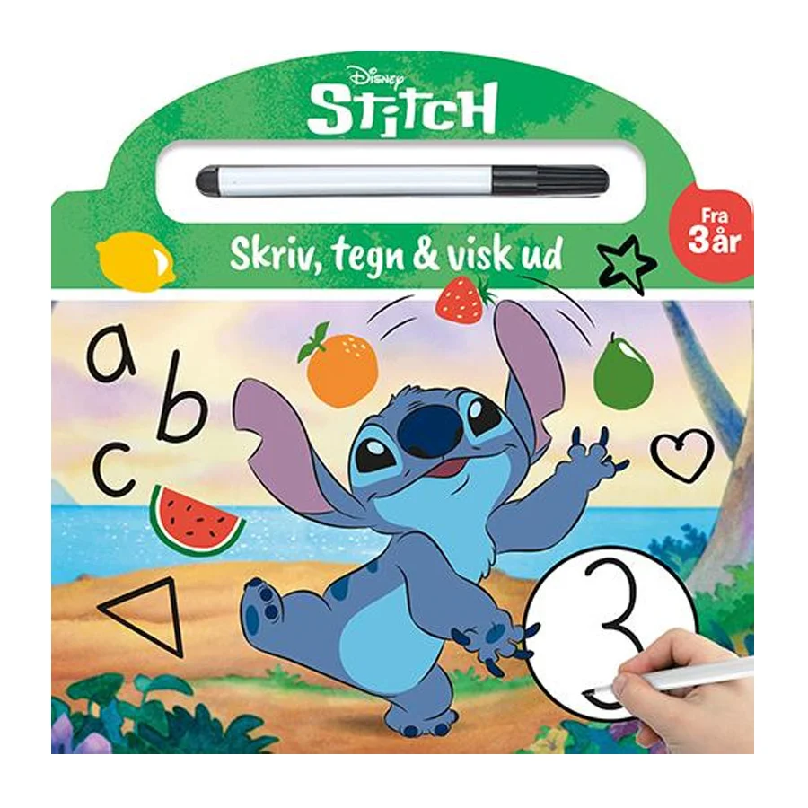 Disney Stitch, Skriv og Visk Ud