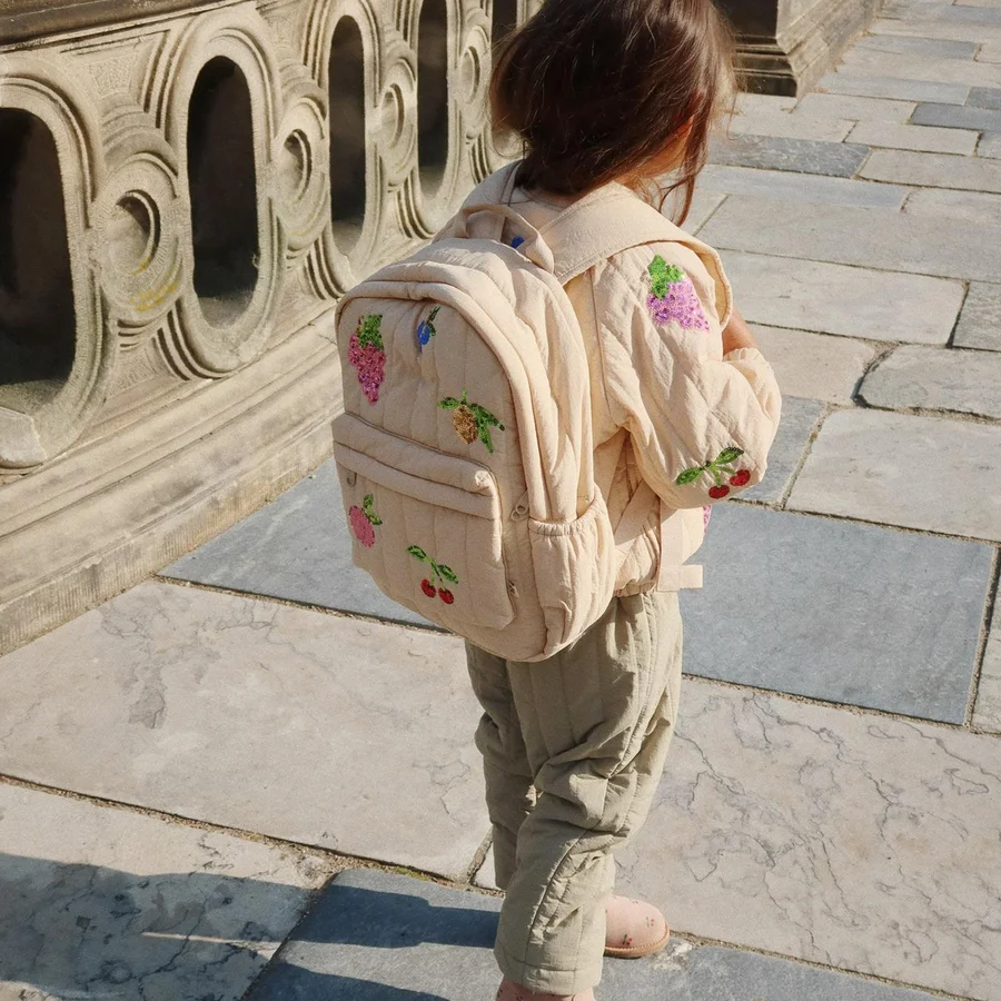 Konges Sløjd Juno Quilted Sequin Rygsæk, Frappé