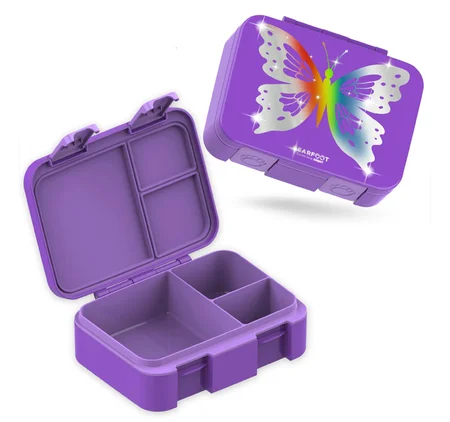 Bearfoot Glow Madkasse Sommerfugl, 650 ml