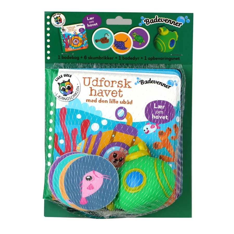 Badevenner - Udforsk Havet Med Den Lille Ubåd