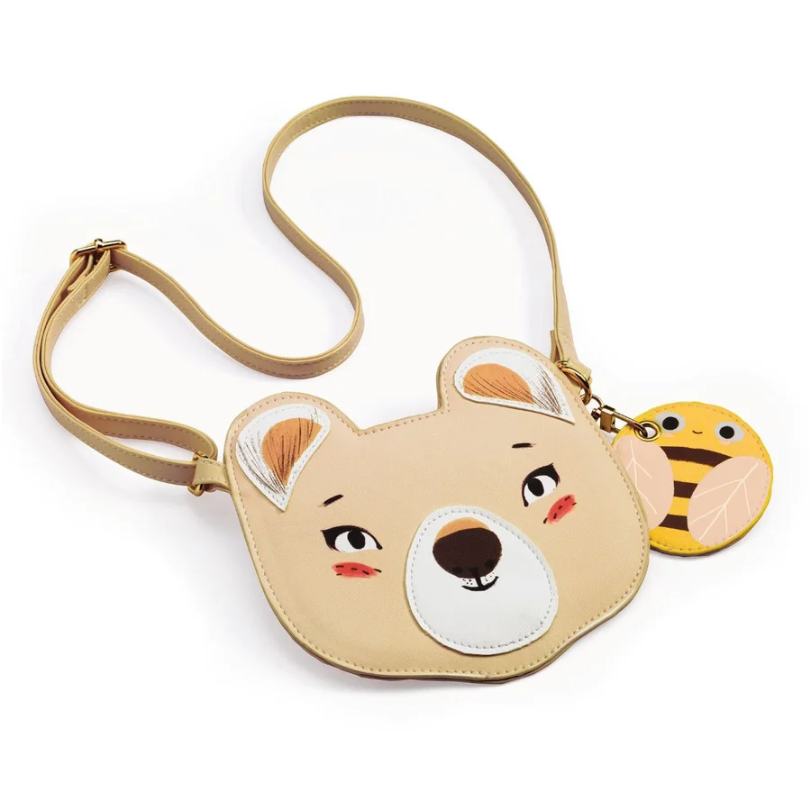 Djeco skuldertaske, bjørn