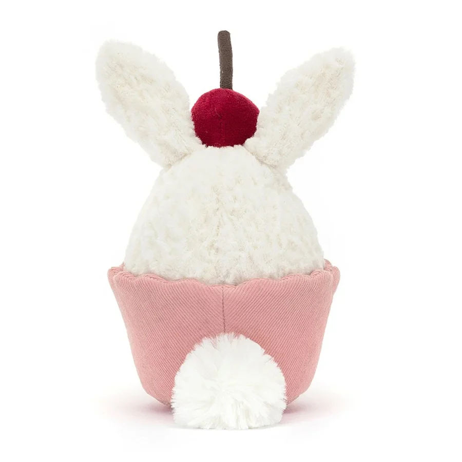 Jellycat Dainty dessert Kanin Cupcake, 14 cm