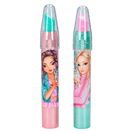 TOPModel Lippenstift Radiergummi, rosa oder türkis