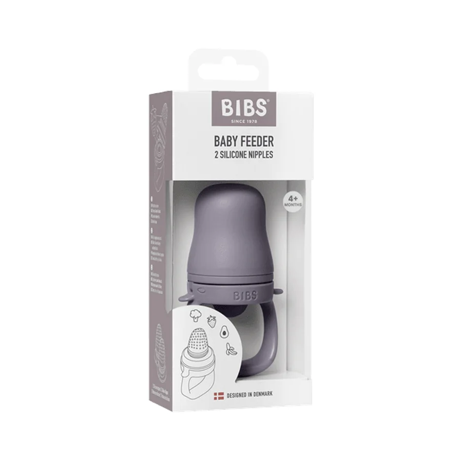 BIBS Baby Feeder, Fossil Grey