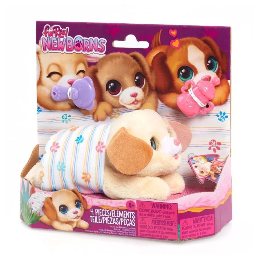 FurReal Newborns, hundehvalp 15 cm