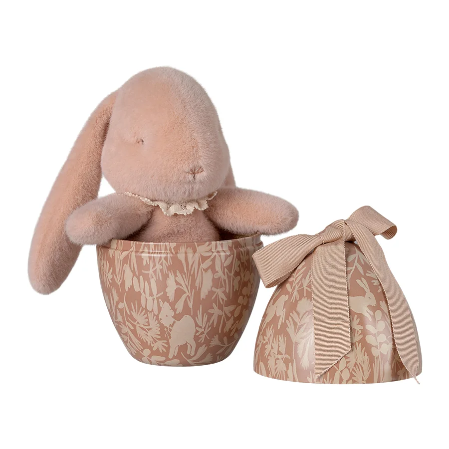 Maileg påskeæg med kanin, powder