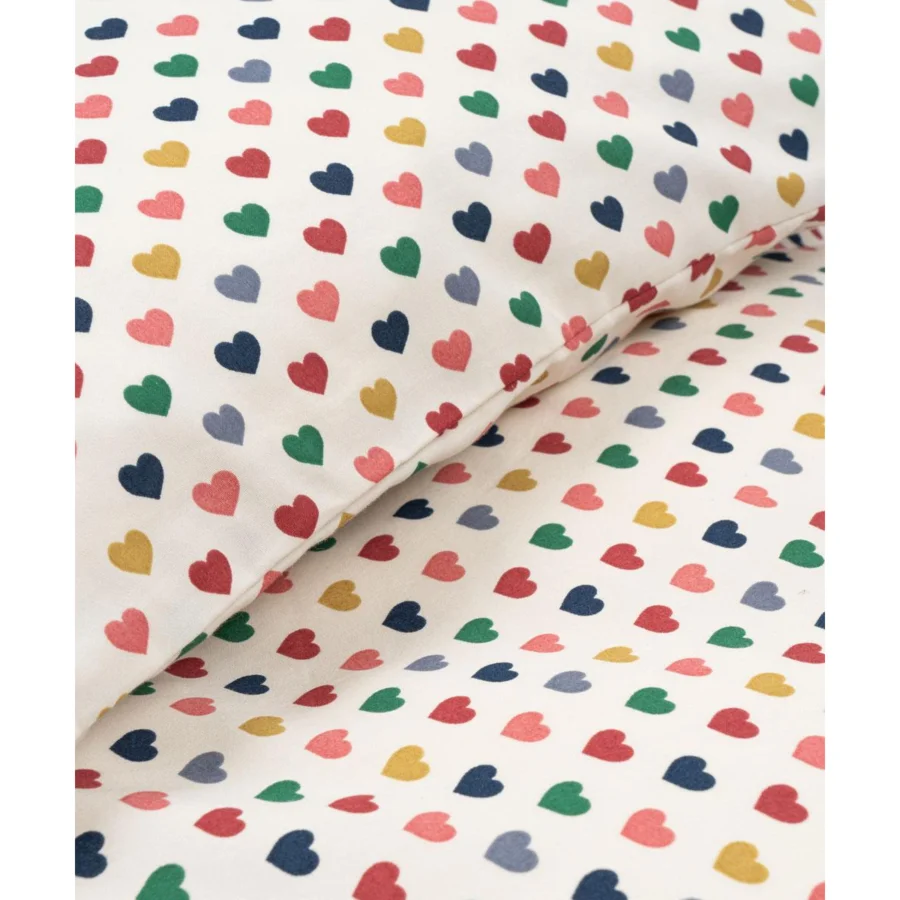 Konges Sløjd voksen sengetøj, coeur coloré