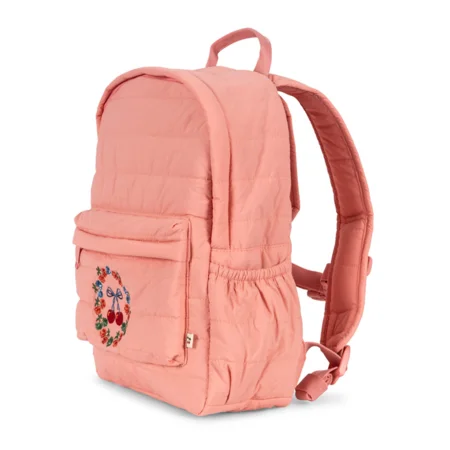 Konges Sløjd Juno quilted rygsæk, strawberry ice