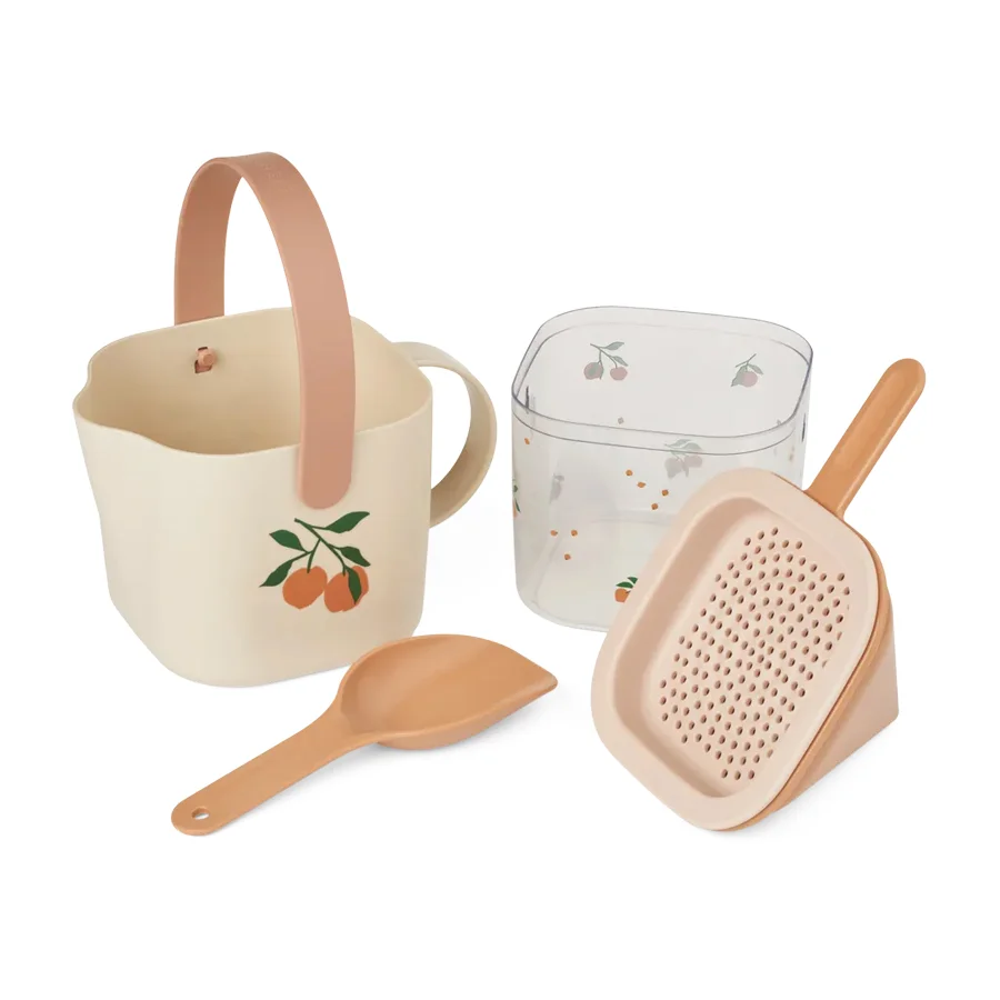 Liewood Roald spandsæt, peach/sea shell