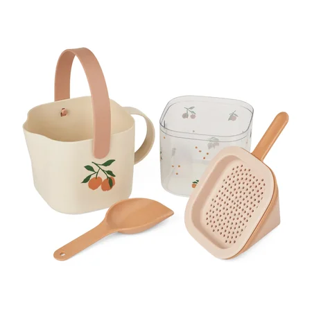 Liewood Roald spandsæt, peach/sea shell