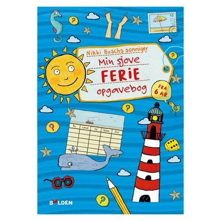 Min sjove ferieopgavebog - fra 6 år
